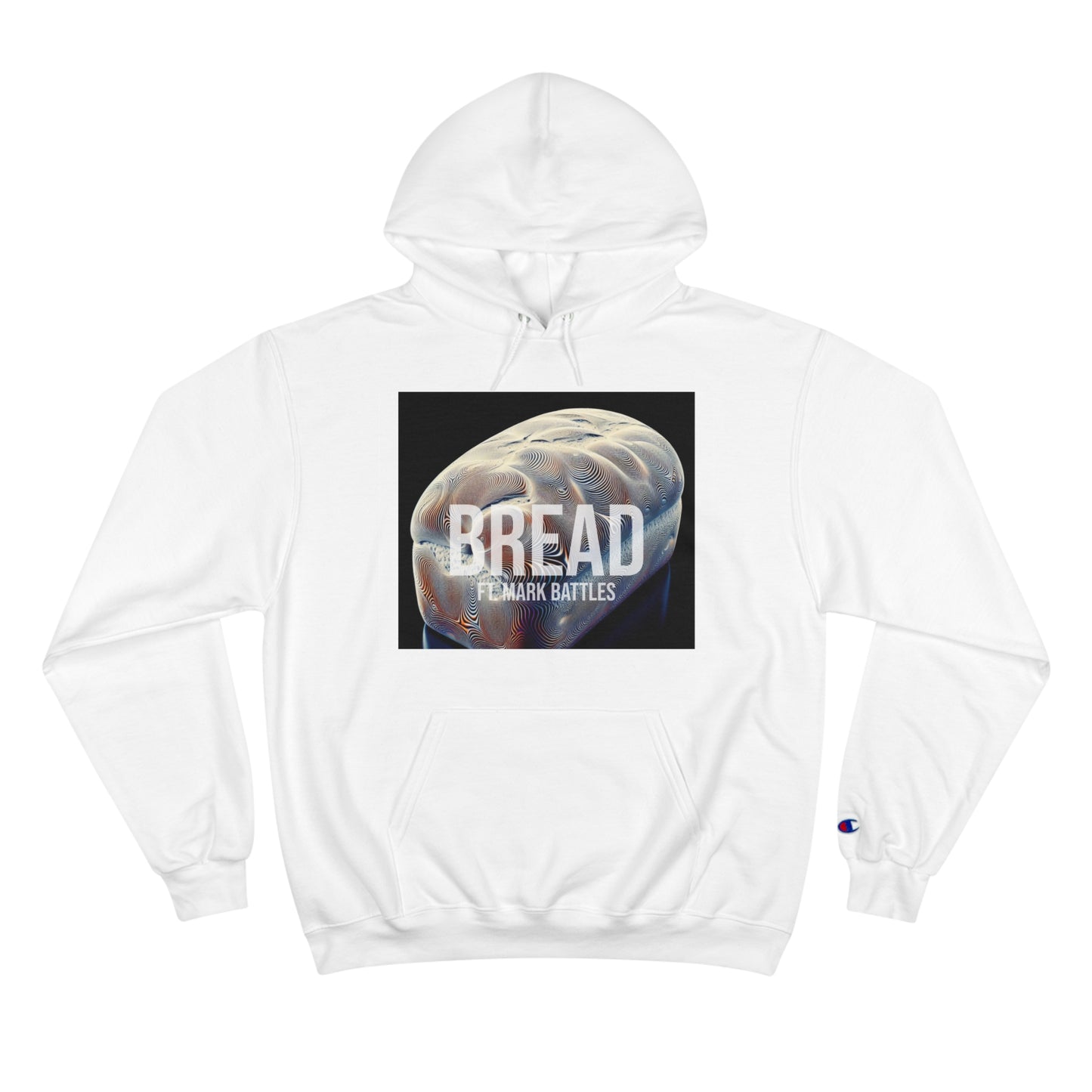 Champion Hoodie - Flylikeus Break Bread Mark Battles Collection